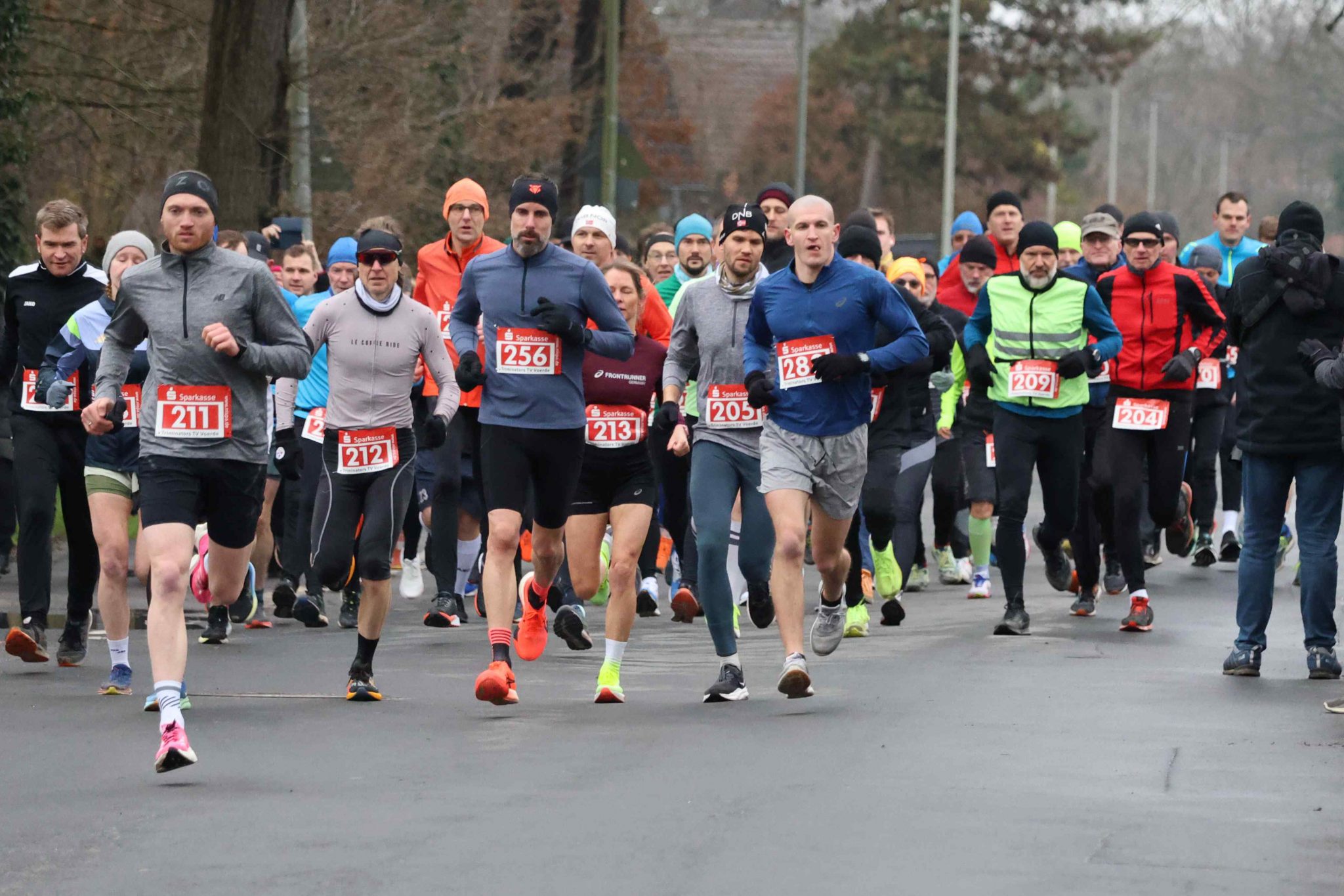 Start Silvesterlauf Voerde 2025